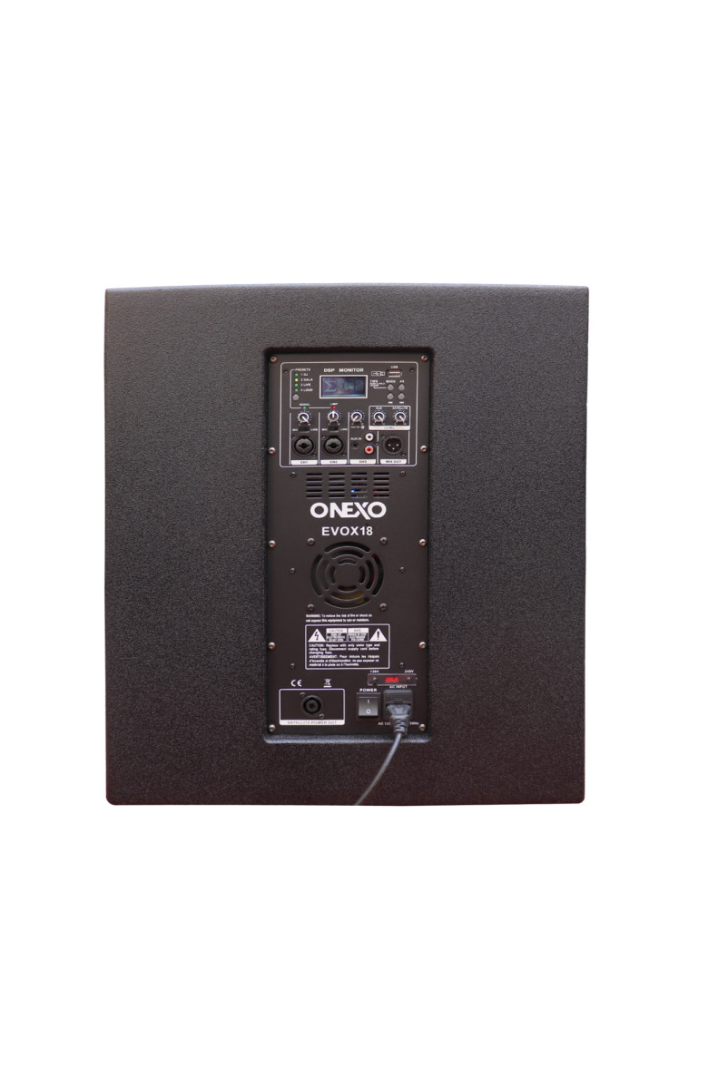 KIT LINE ARRAY Y BAJO AMPLIFICADO EVOX18