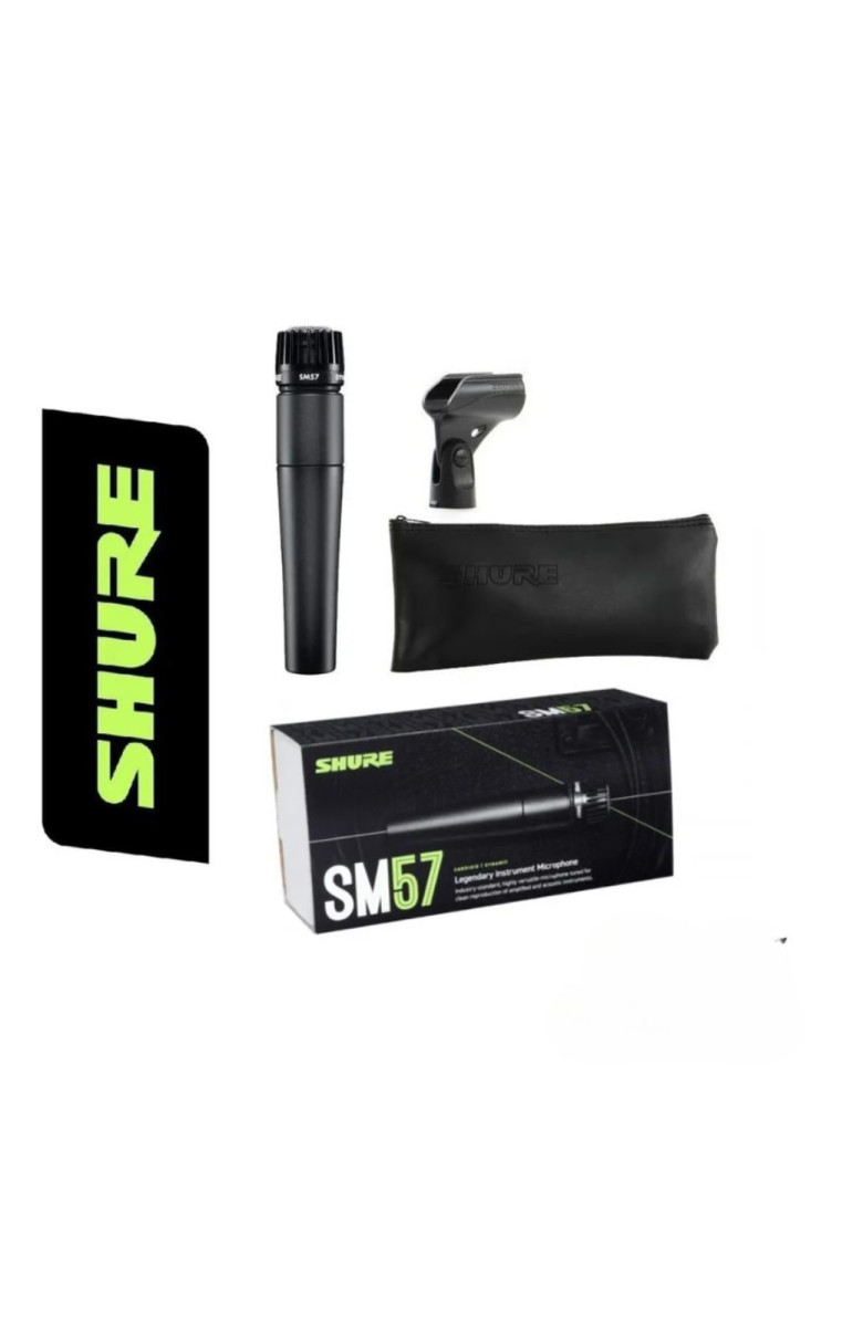 Shure SM57  Microfono para Instrumento Dinamico Cardioide