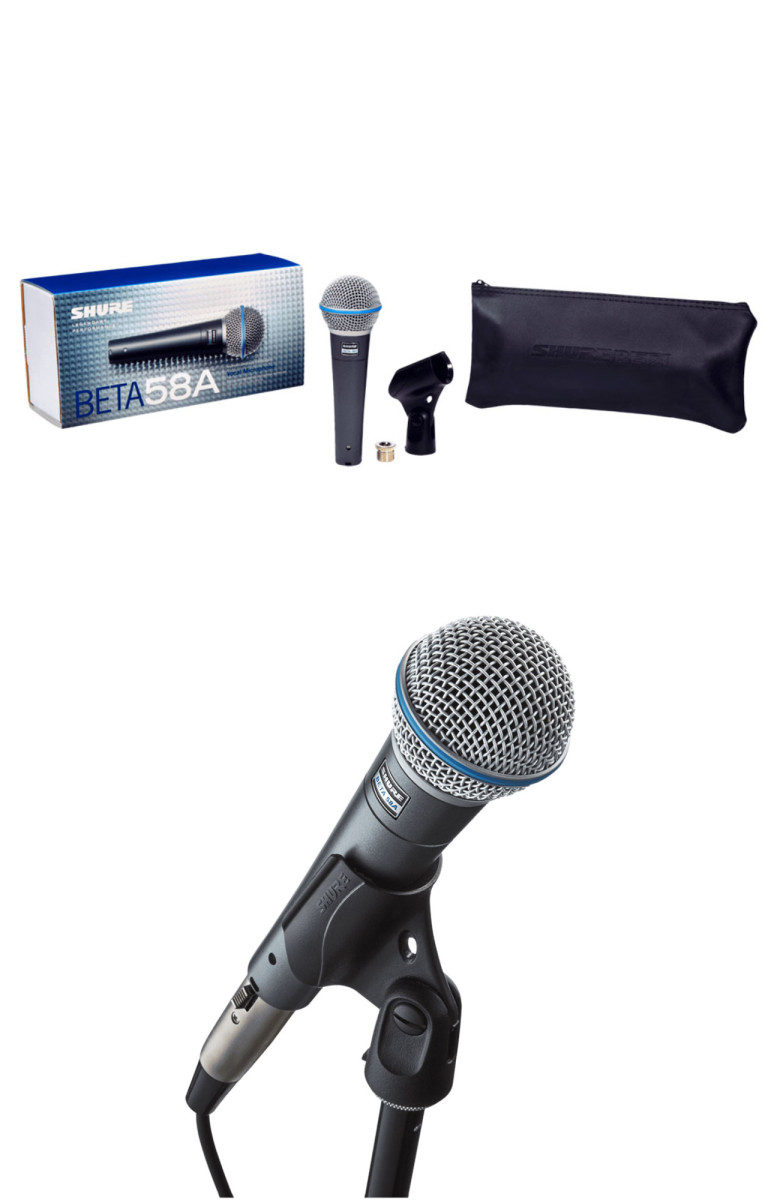 Shure Beta58A – Microfono Dinamico Supercardioide
