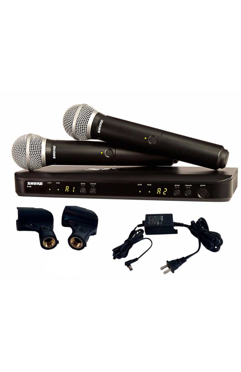 Shure BLX288/PG58 Sistema Inalambrico dual para Voz