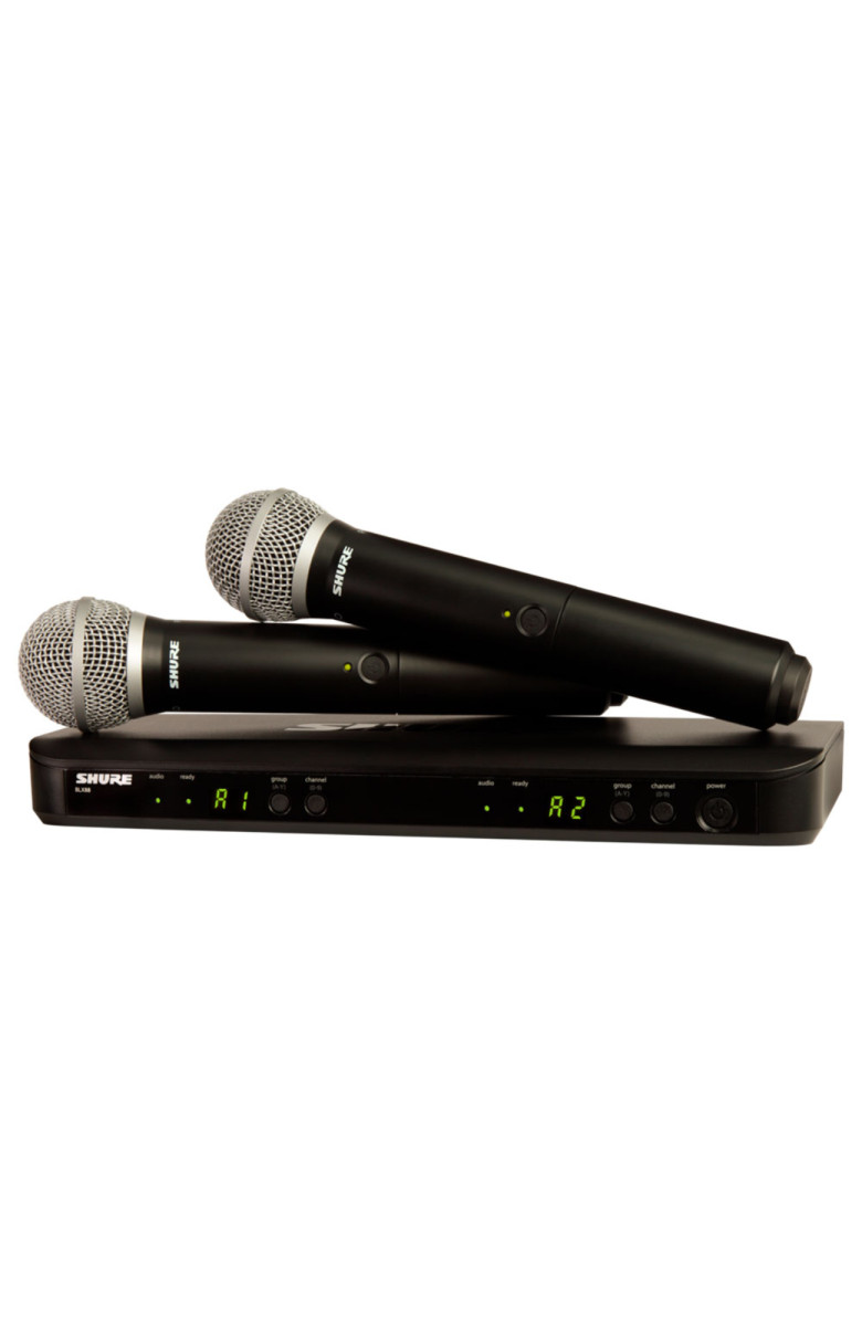 Shure BLX288/PG58 Sistema Inalambrico dual para Voz