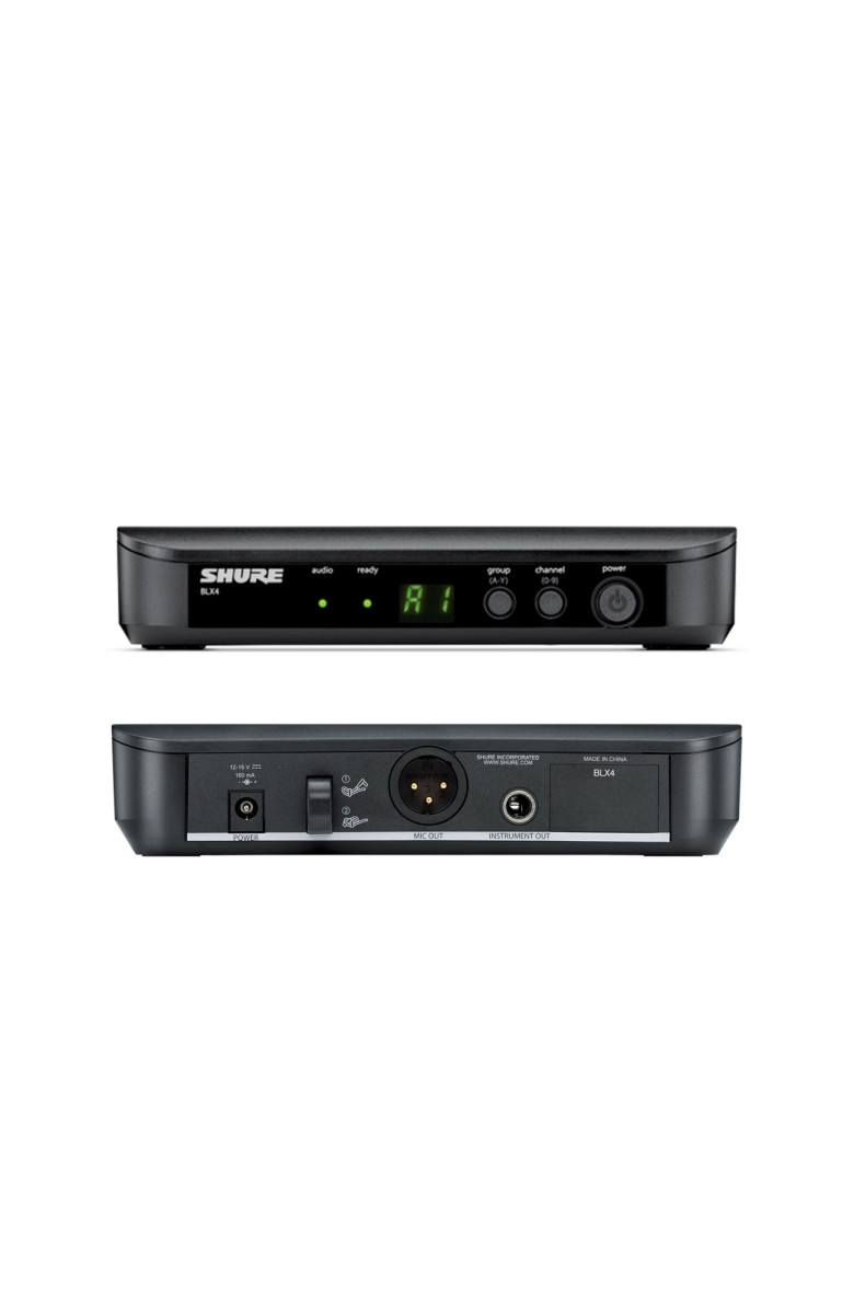 Shure BLX24/PG58 Sistema Inalambrico para Voz, con Micrófono PG58