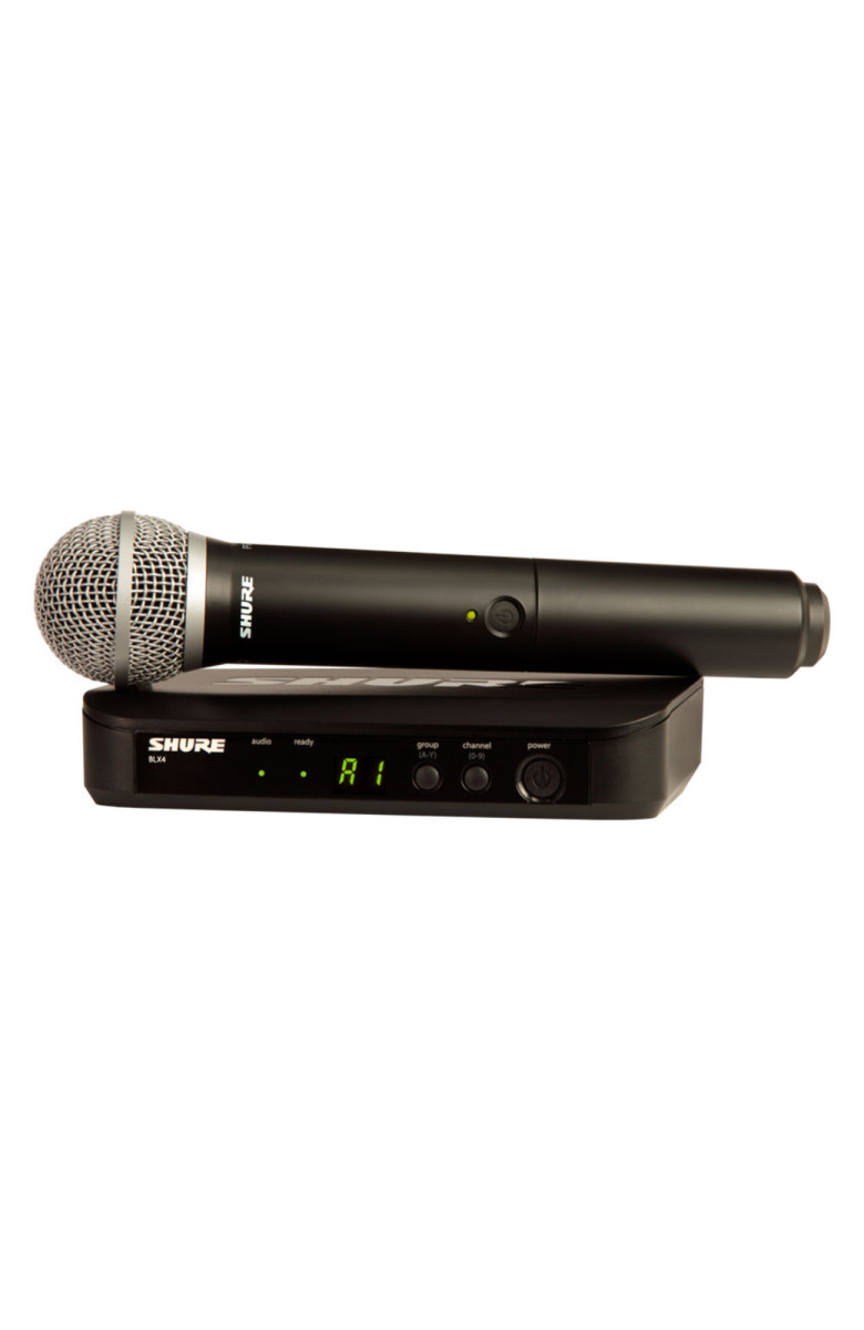 Shure BLX24/PG58 Sistema Inalambrico para Voz, con Micrófono PG58