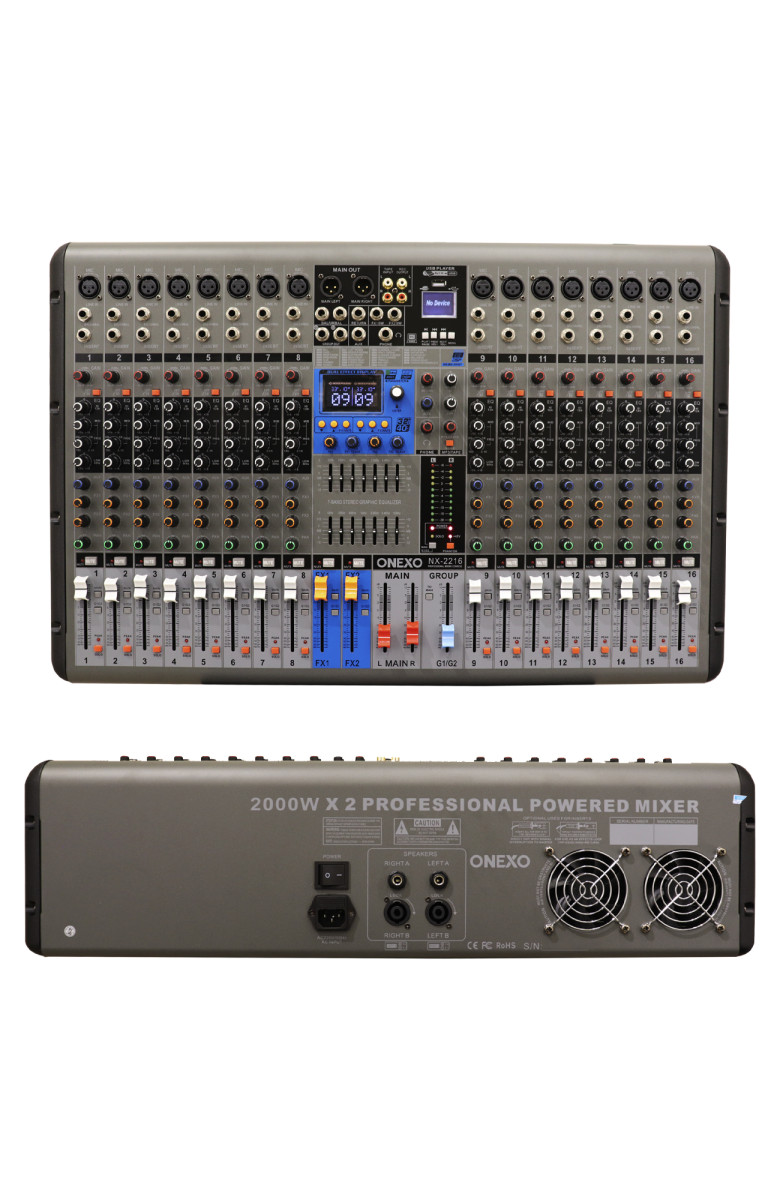 CONSOLA AMPLIFICADA ONEXO NX2216