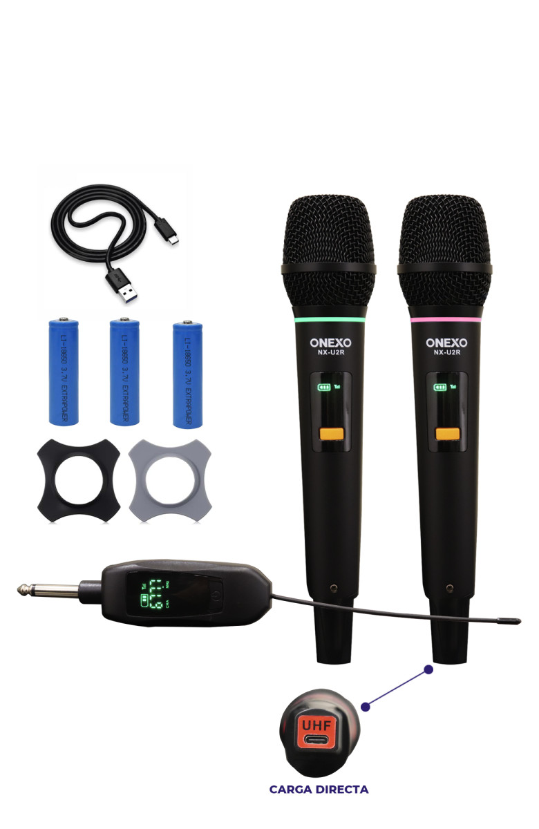 MICROFONO INALAMBRICO ONEXO NXU2R
