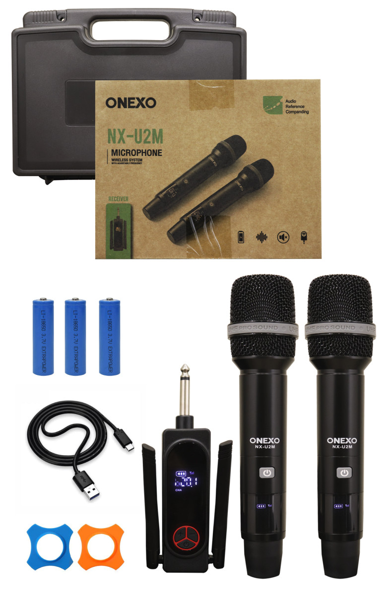 MICROFONO INALAMBRICO ONEXO NXU2M