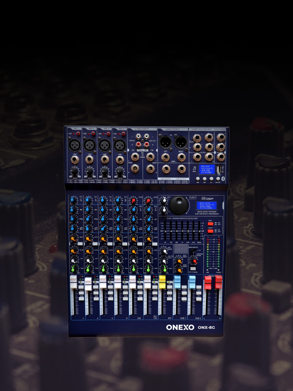 Mezcladoras / Consolas amplificadas